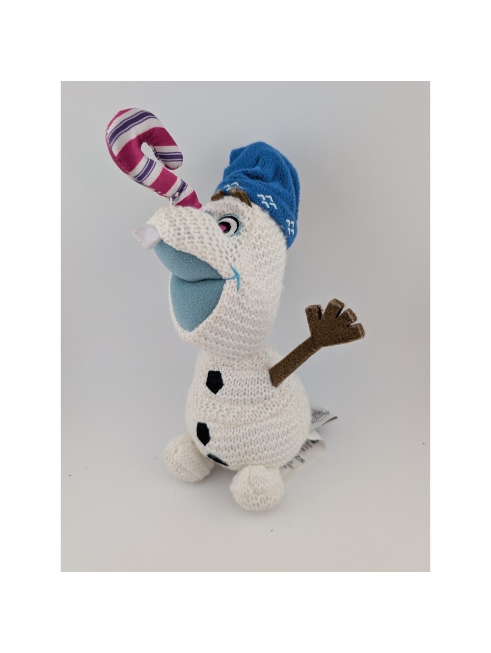 Olaf Knit Stuffed Animal Olaf's Frozen Adventure Plush Disney 7"